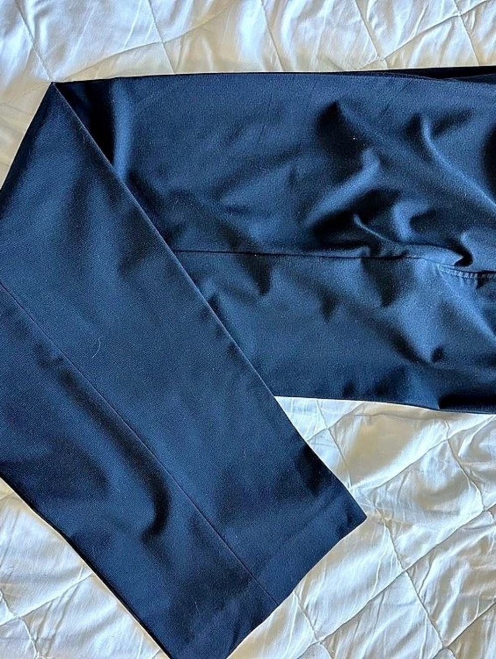Van Heusen Slim Fit Flex Dress Pants Black Waist 36
